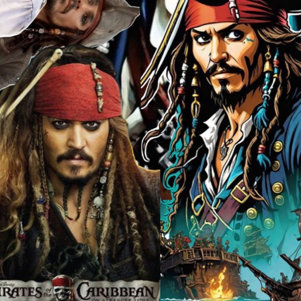 Vintage Captain Jack Sparrow of Pirates of the Caribbean  🏴‍☠️ - Picture 13 of 16
